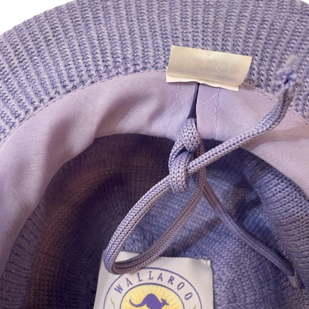 Elegant Purple Women's Sun Hat - Picture 8 of 9